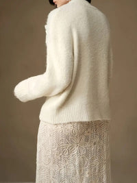 Damski Sweter w Kwiaty